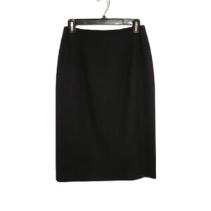 KGR Vintage Wool Black Pencil Skirt Size 4